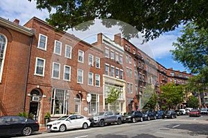 Charles Street, Beacon Hill, Boston, MA, USA