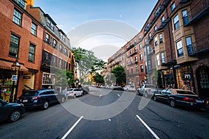 Charles Street, in Beacon Hill, Boston, Massachusetts.