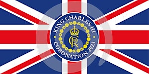 Charles Third Coronation fantasy flag, UK