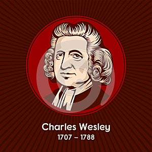 Charles Wesley 1707-1788 was an English leader of the Methodist movement, most widely known for writing about 6,500 hymns