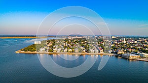 Charleston Battery Skyline in Charleston, South Carolina, USA