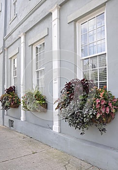 Charleston SC,August 7th:Historic House details from Charleston in South Carolina