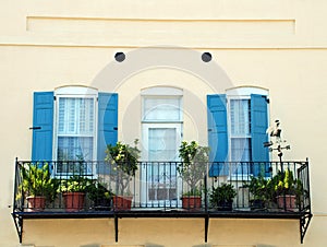 Charleston South Carolina Balcony Detail