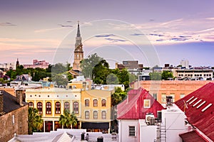 Charleston South Carolina Skyline