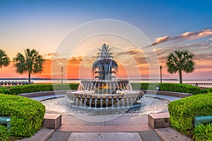 Charleston, South Carolina, USA Fountain