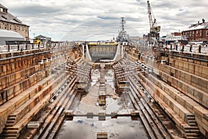 Charlestown Navy Yard Dry Dock 1