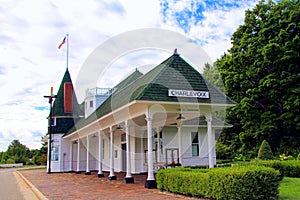 Charlevoix, Michigan Train Depot Museum