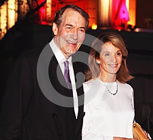 Charlie Rose and Amanda Burden