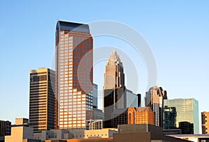 Charlotte, NC, skyline