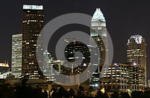 Charlotte, NC Skyline photo
