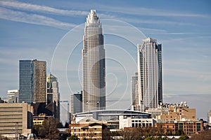 Charlotte Towers and Bobcats Arena photo