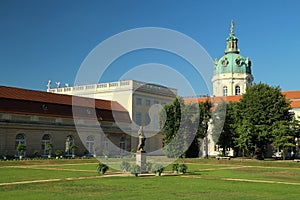 Charlottenburg palace in Berlin-Charlottenburg, Wilmersdorf.