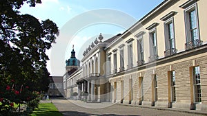 Charlottenburg Palace, facade of the New Wing,  Neuer Flugel, Berlin, Germany