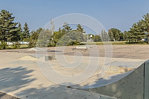 Charlottetown Park in the city of Saskatoon, Canada