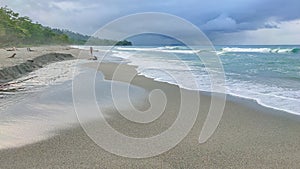 The charm of Amban Beach with its long coastline