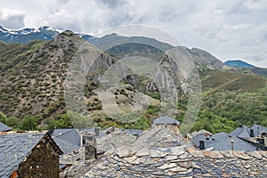 The charm of the roofs of PeÃÂ±alba de Santiago photo