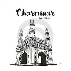 Charminar Hyderabad India Vector