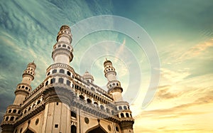 Charminar hyderbad monument and mosque