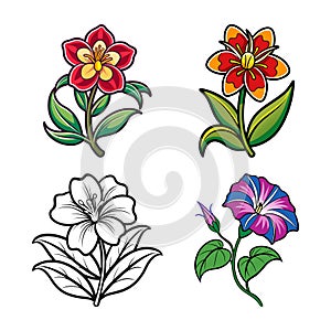 Charming Monkeyflower Artwork
