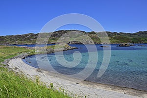 Charming Beach of the North West Highlands of Scotland