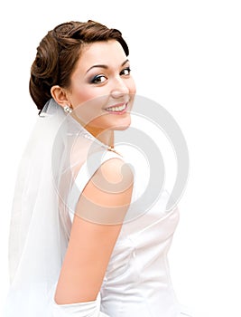 Charming bride photo