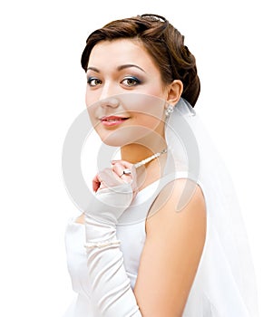 Charming bride photo