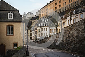 Charming Buildings in Luxembourg Old Town - Luxembourg City, Luxembourg