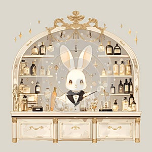 Charming Bunny Perfumer at Work
