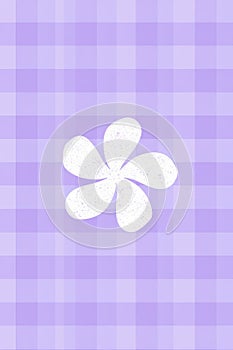 Floral Gingham Pattern