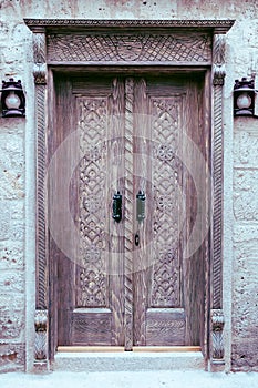 Charming House with wooden old door