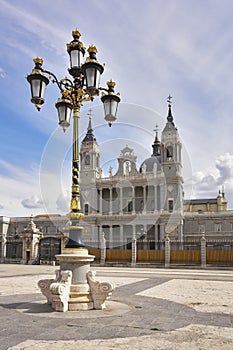 Charming lantern in style of a baroque