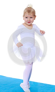 Charming little ballerina
