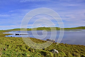 Charming Loch Scene of the Outer Hebrides