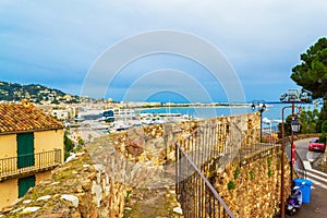 Traditional architecture Le Suquet Cannes French Riviera photo