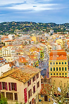 Traditional architecture Le Suquet Cannes French Riviera photo