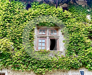 The charming medieval village of Perouges in France