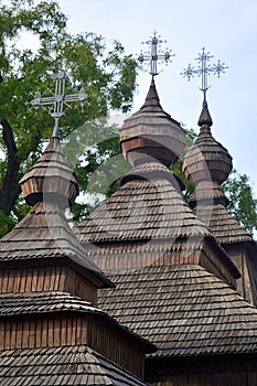 Wooden Church of Kozuchovce in Kosice Slovakia