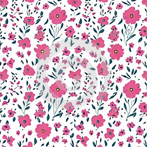 Delicate small flower pattern, perfect for soft designs.