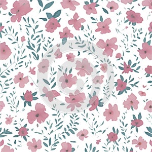 Delicate small flower pattern, perfect for soft designs.