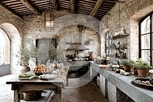 Rustic Tuscan Kitchen