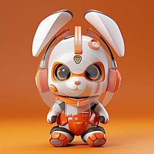 Charming Toy Rabbit With High-tech Design