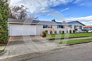 Charming Updated rambler with attached garage photo