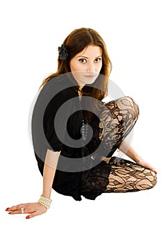 Charming young woman