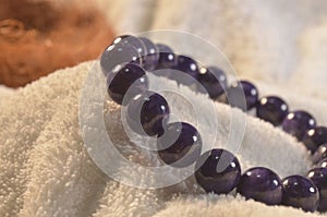 charoite bracelet, Purple Charoite Crystal Bracelet.