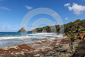 Charpentier beach in Sainte-Marie, Martinique