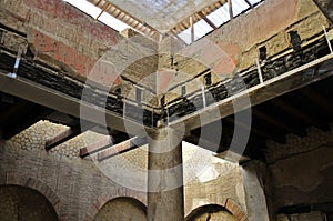 Charred Wood Beam in Herculaneum