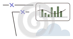Data Analysis and Connectivity Cloud Computing with Graph Visualization