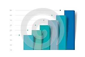 Chart, column graph, infographic element