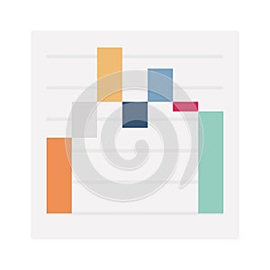Graph Vector icons set every single icon can easily modify or edit