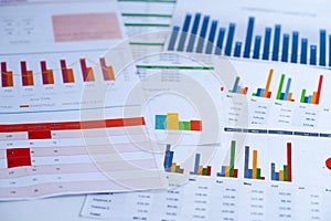 Chart Graph paper. Financial, Account, Statistics, Analytic research data economy, Business.